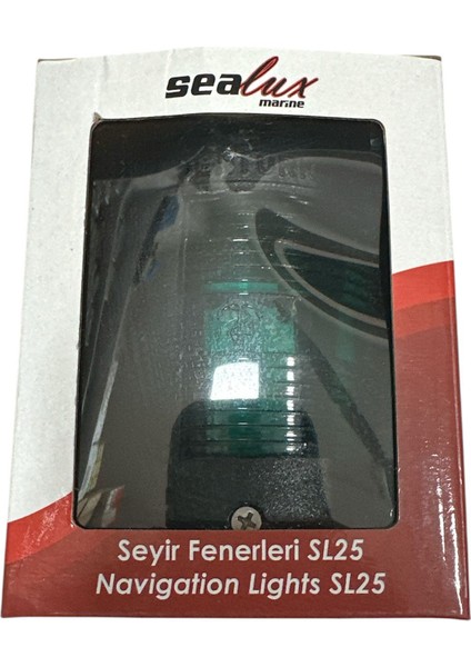 Sealux Sl 25 Seyir Feneri Yeşil Ledli