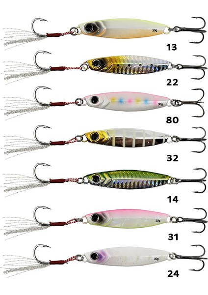 Bluefish Jig 30GR Sahte Balık