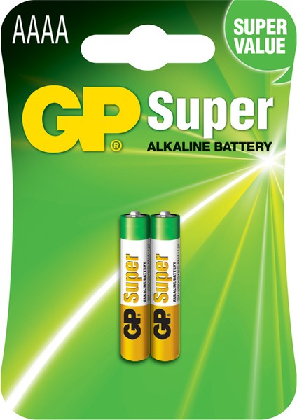 25A Süper Alkalin LR8D425/E96/AAAA Boy Incenin Incesi Pil, 1.5 Volt, 4 Kart 8 Adet Pil