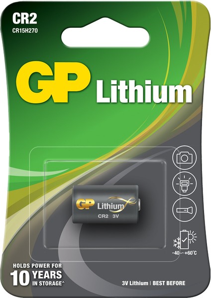 Gpcr2 Dlcr2/cr2, Boy Lityum Pil, 3 Volt, 4 Adet Pil