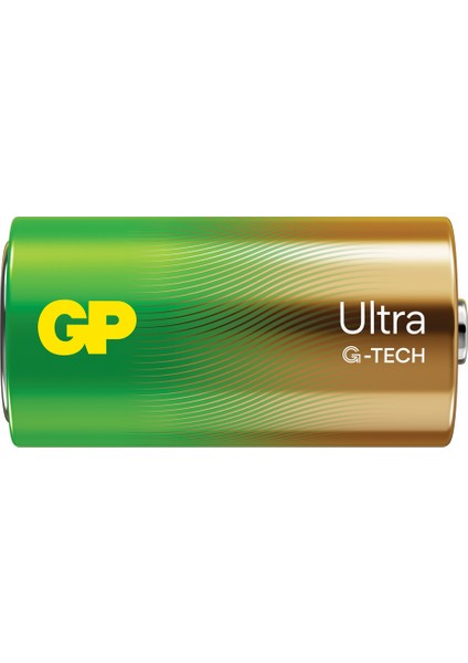 G-Tech Ultra Alkalin Orta LR14 - C Boy 1.5V 2 Kart 4 Adet Pil