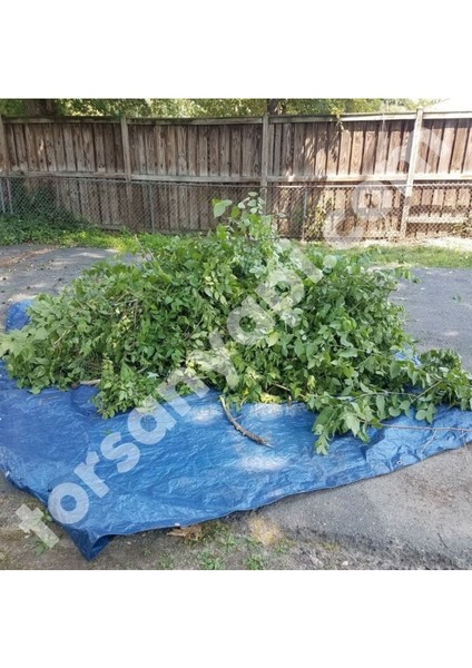 120 gr Mavi Branda – Kenarları Halkalı – Pvc Branda – Kar ve Su Geçirmez - 7 Metre x 16 Metre