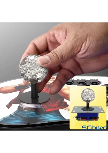 4K Arcade Oyun Konsolu 10000 Retro Oyunlu 2 Kablosuz Joystickli indirimleri