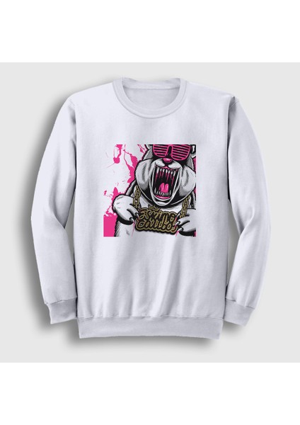 Unisex Beyaz Electric Eskimo Callboy Sweatshirt