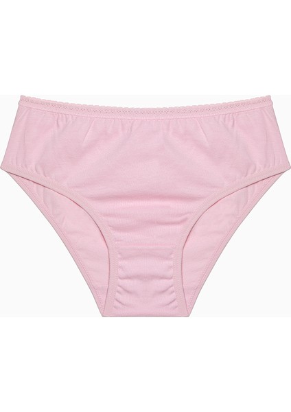 Kız Çocuk Sweet Heart Çok Renkli 5li Slip Külot