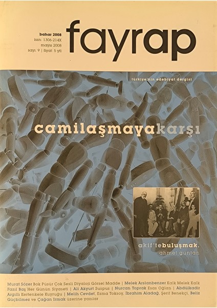 Fayrap Türkiye'nin Edebiyat Dergisi Sayı:9 (Mayıs 2008)