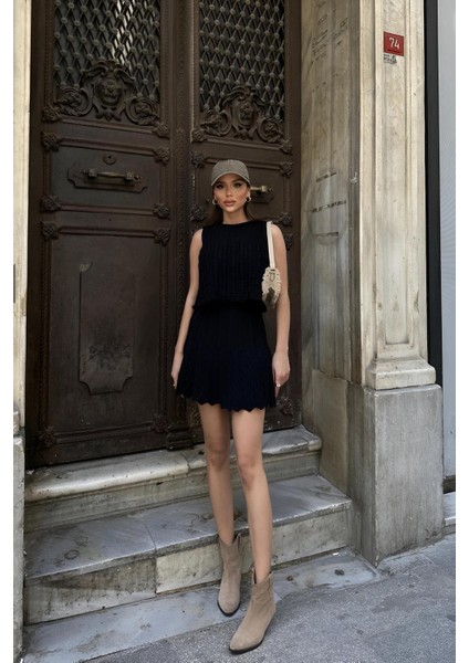 Siyah Örme Takım MKN2031