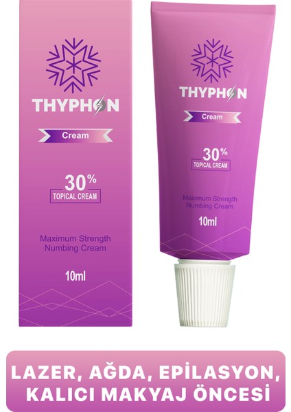 Alman Malı Lazer Epilasyon Öncesi Anestezi Este Topikal Krem 10 ml