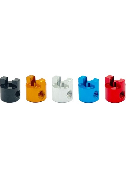 10 Adet 4mm Model Tekne Metal Tahrik Köpek Mili Koltuk Değneği Aksesuarları Konektörü Kürek Çatal Rc Tekne Tahrik Mili, Kırmızı (Yurt Dışından)