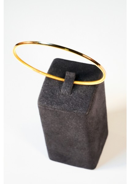 Ajda Bilezik 10 gr İşçiliksiz 22 Ayar Altın Oluklu