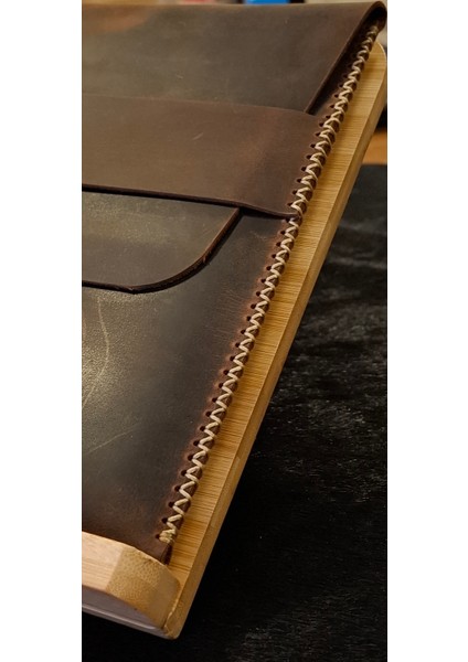 Macbook Kılıfı Kahve Nubuk Hakiki Deri 13" Macbook Pro ve Air Taşıma Çantası indirimleri