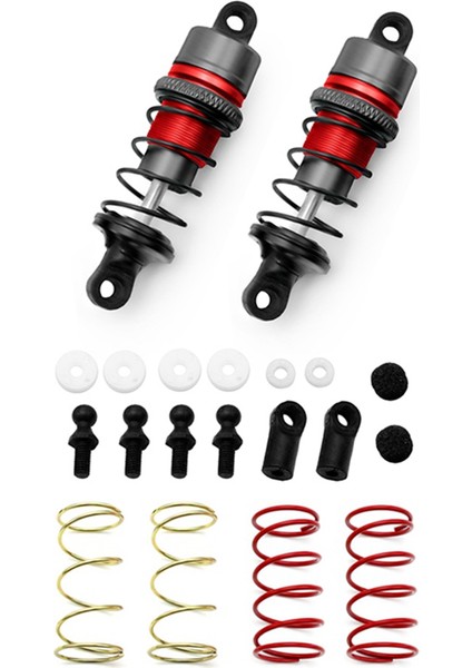 1/10 1 Çift Metal Hidrolik Amortisörler Rc Uzaktan Kumanda Araba Düz Yarış Drift Araba (63MM) Mor (Yurt Dışından) indirimleri