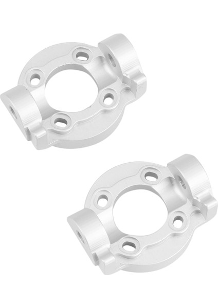 4WD Aks Uck Rc Araba Için 2 Adet Metal C Hub Taşıyıcı, Gümüş (Yurt Dışından)