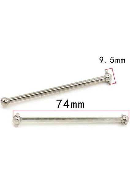 4 Adet Metal Köpek Kemik Tahrik Mili 104001 1/10 Rc Araba Yükseltme Parçaları Aksesuarları (Yurt Dışından)