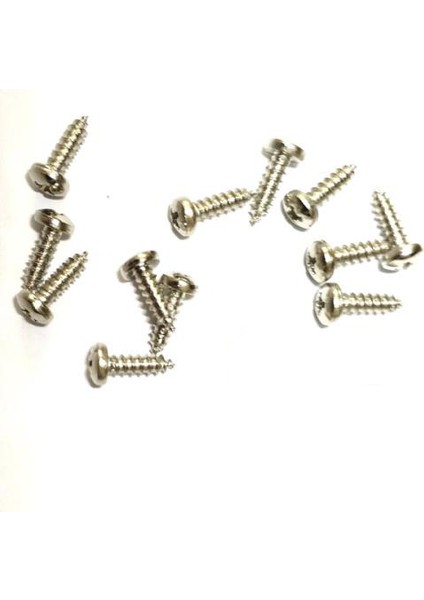 Klips, Menteşe, Ayak, Ysb Sac Vidası - 2,9x9,5mm Nikel, 100 Adet