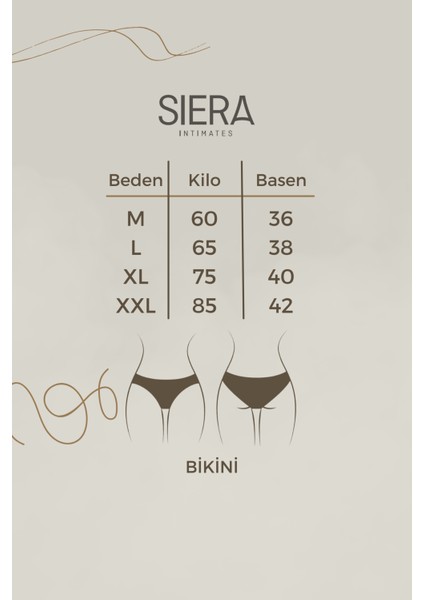 Kadın Bikini Slip 3'lü Set