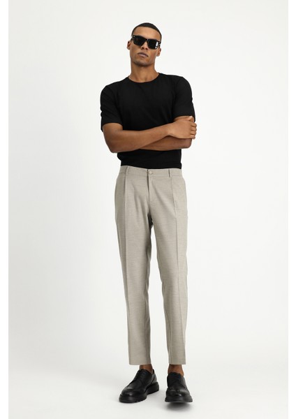 Likralı Pileli Klasik Kumaş Pantolon fırsatları