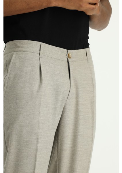 Likralı Pileli Klasik Kumaş Pantolon indirimleri