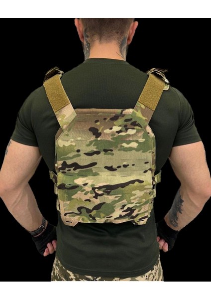 Askeri Hücum Yeleği Multicam Desen
