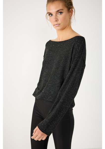Simli Hafif Sweatshirt