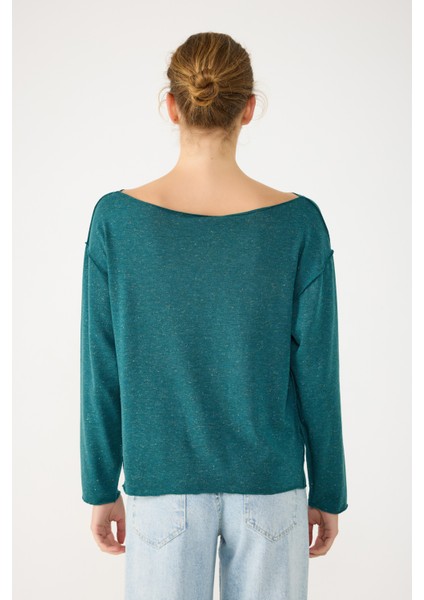 Simli Hafif Sweatshirt