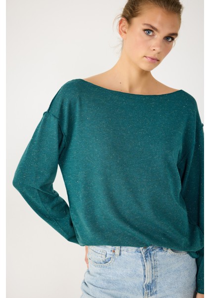 Simli Hafif Sweatshirt