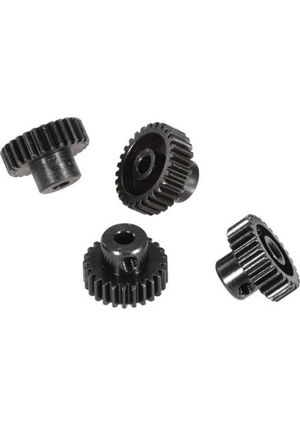 Motor Dişleri 24T,25T,26T,27T,28T,29T Motor Şaftı Delik Çapı 3.175MM 1/10 Serisi Uzaktan Kumandalı Arabalar Için M0.53 (Yurt Dışından)