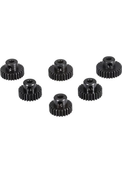 Motor Dişleri 24T,25T,26T,27T,28T,29T Motor Şaftı Delik Çapı 3.175MM 1/10 Serisi Uzaktan Kumandalı Arabalar Için M0.53 (Yurt Dışından)