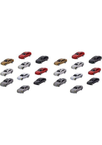 10'lu Paket 1/87 Mini Model Araba Boyalı Araba Modelleri Binası (Yurt Dışından)