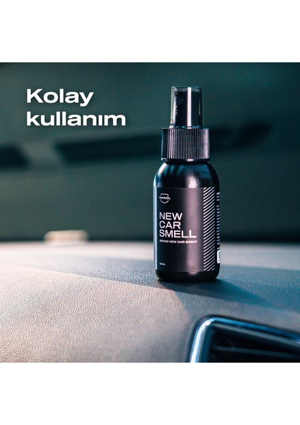 New Car Smell Yeni Araç Kokusu-Araç içi Koku Giderici-50ml-Ferahlatıcı Oto Kokusu/Parfümü
