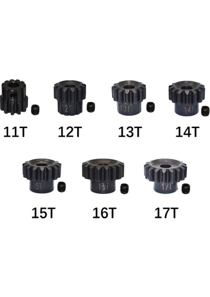 5mm Metal Çelik Motor Dişli Pinyon Dişli Eksenel Scx6 1/6 Rc Paletli Araba Yükseltme Parçaları Aksesuarları, 13 T (Yurt Dışından) fiyatları
