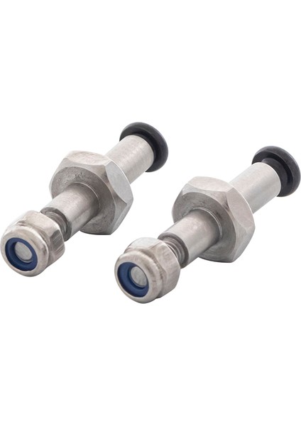 2 Adet Paslanmaz Çelik Metal Ön Aks Fincan Tekerlek Aks Fincan 1/18 Mini-T 2.0 2WD Stadyum Rc Kamyon Araba Yükseltme Parçaları (Yurt Dışından)