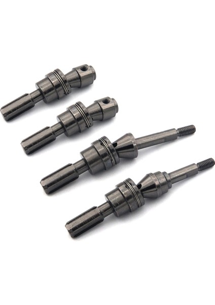 4 Adet Metal Ön ve Arkadan Çekişli Motosiklet Mili Cvd 1/10 Slash Stampede Hoss Vxl Rc Araba Parçaları, Kırmızı (Yurt Dışından) fırsatları