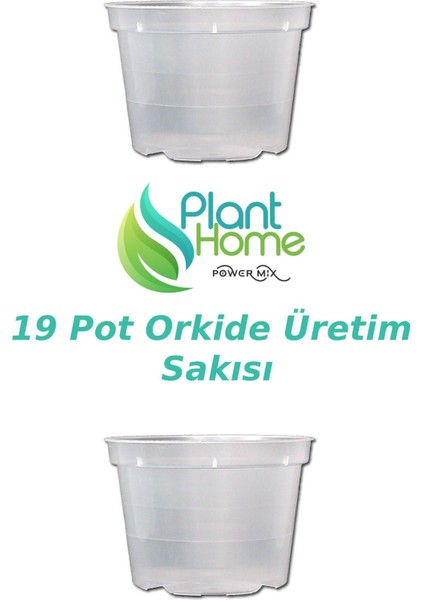 19 Pot Orkide Üretim Saksısı - Köklü Tropikal Bitkiler Için Özel Üretim Saksısı