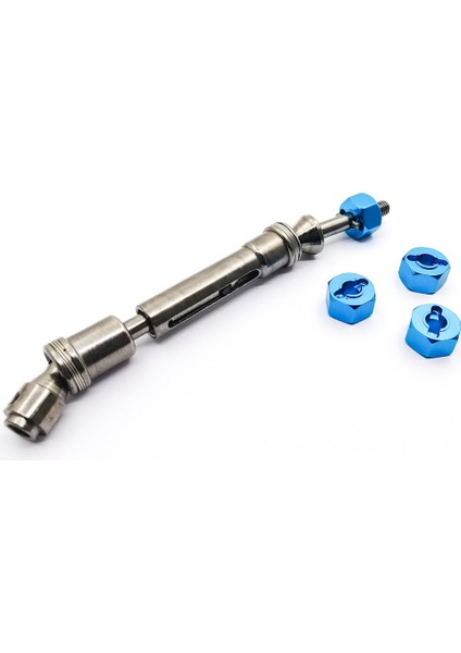 Metal 12MM Tekerlek Altıgen Adaptör 7mm Kalınlığı Flanşlı Kilit Somun Anahtarı 1/10 Stampede Slash Rc Araba, 3 (Yurt Dışından)