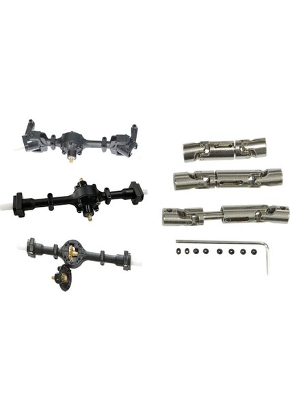 Yükseltme Metal Dişli Ön ve Orta ve Arka Aks 1 Takım Şaft Montaj Parçası ile 6WD Rc Araba Için B-16 B-36 Rc Araba Parçaları (Yurt Dışından)