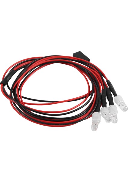 4 Rc LED Işık Kiti Için 1/10 Rc Araba Kamyon Paletli Rc Modeli Drift Araba Far Arka Lambası, 5mm, Mavi (Yurt Dışından) fırsatları