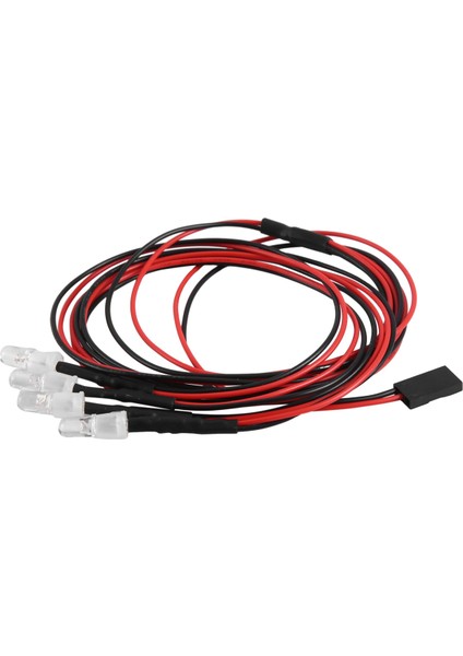 4 Rc LED Işık Kiti Için 1/10 Rc Araba Kamyon Paletli Rc Modeli Drift Araba Far Arka Lambası, 5mm, Mavi (Yurt Dışından) indirimleri