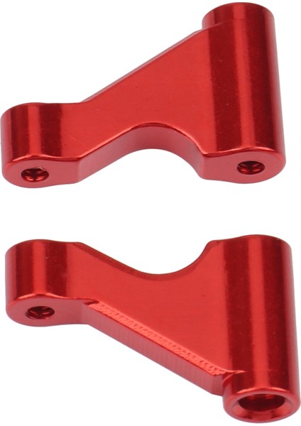 2 Adet Metal Ön Braket Seti 1/18 Mini-T 2.0 2WD Stadyum Rc Kamyon Araba Yükseltme Parçaları, Kırmızı (Yurt Dışından)