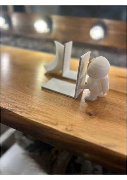 Astronot Kitap Tutucu, Kitaplık Dekoru Set