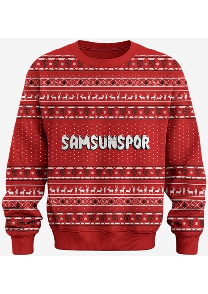 Samsunspor Bisiklet Yaka Çocuk Sweat