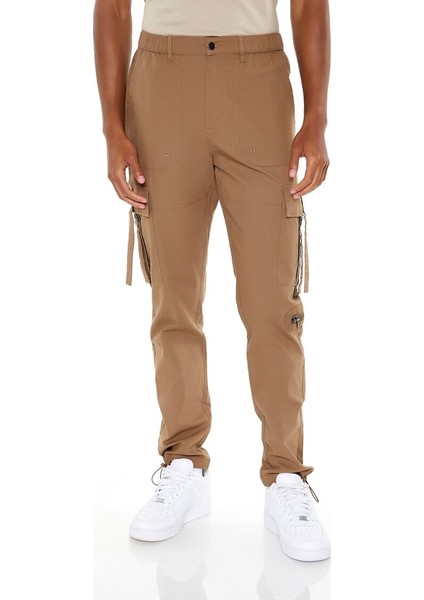 Slim Fit Utility Kargo Pantolon