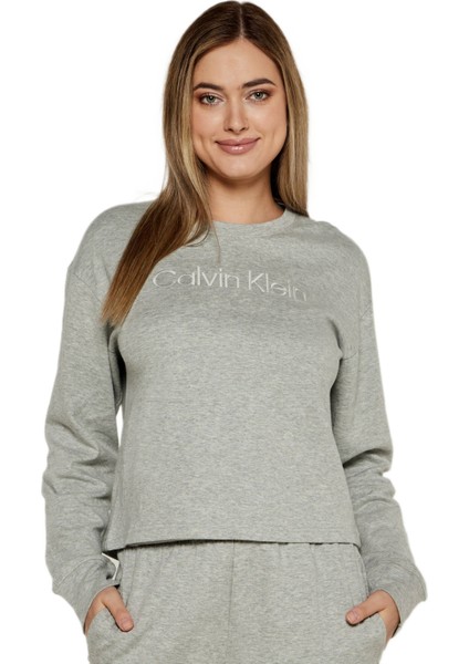 Kadın Gri Sweatshirt 000QS7273E