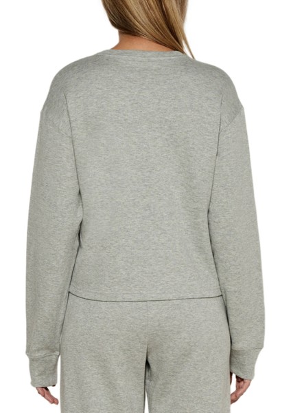 Kadın Gri Sweatshirt 000QS7273E fırsatları