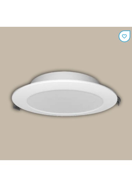 CT-5652 Zümrüt 20 Watt Günışığı Sıva Altı Yuvarlak Backlight LED Panel fiyatları