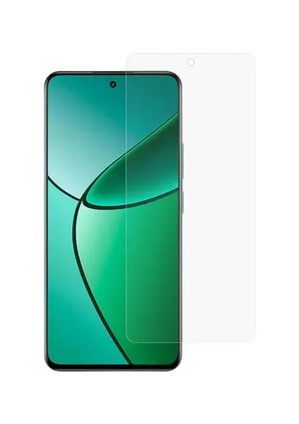 Realme 13 Için Full Kaplama Nano Tempered Flex Ekran Koruyucu Kırılmaz Cam 3 Adet Set
