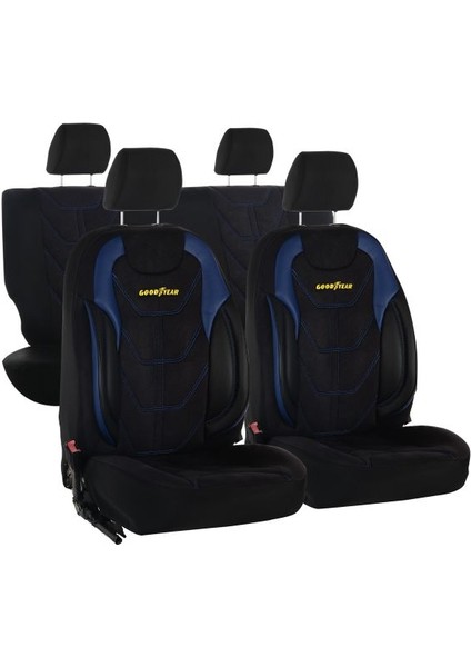Goodyear Özel Universal Oto Kılıf Seti Siyah fiyatları