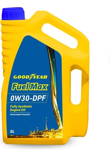 FUEL MAX 0W30 PARTİKÜL 5 LİTRE MOTOR YAĞI