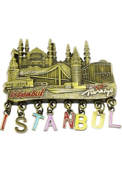 Istanbul Temalı Dekoratif Magnet 8*6 cm modelleri