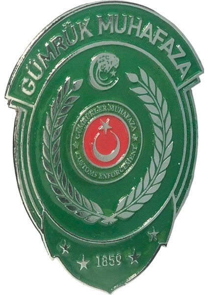 Gümrük Muhafaza Rozet Yeşil